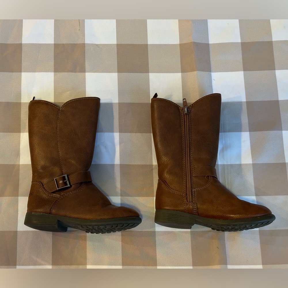 OshKosh B'gosh Brown Kids Boots with Buckle